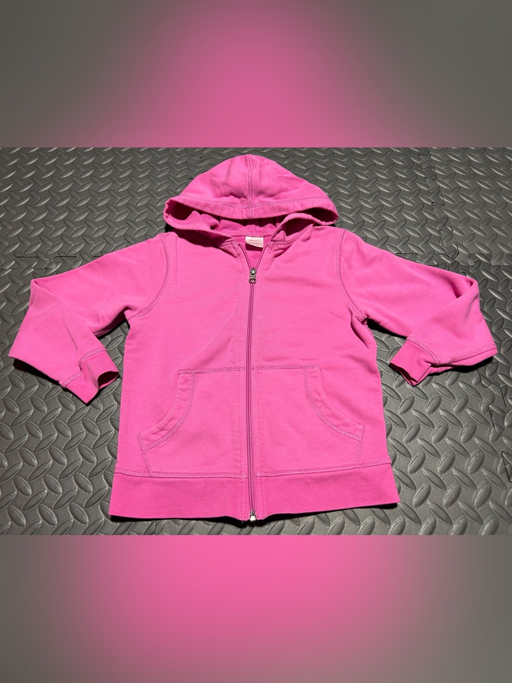 Hanna Andersson Girls' Pink Zip-Up Jacket